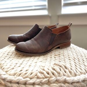 Josef Seibel Women's Sienna 91 Brown Leather Pull On Ankle Boots Size 41